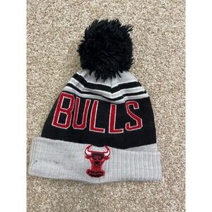 Vintage Chicago BULLS NBA HAT, CAP BASKETBALL BEANIE Hardwood Classic, New Era